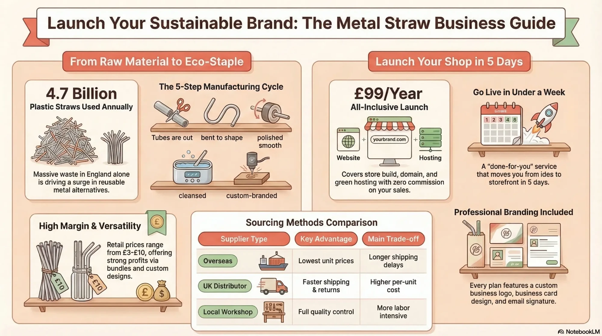 Sell metal straws online: how to stand out beyond “eco-friendly”