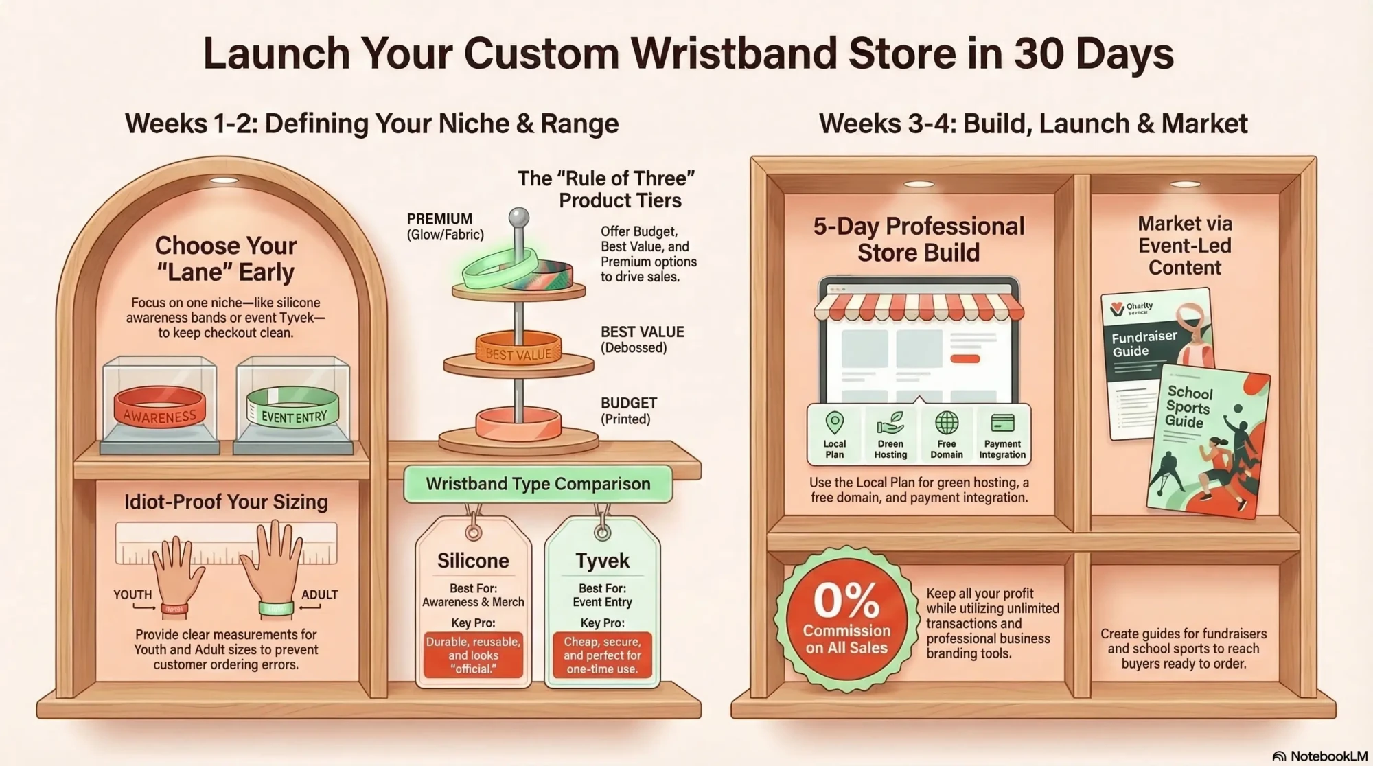 Start Your Business Today: How to Sell Wristbands Profitably