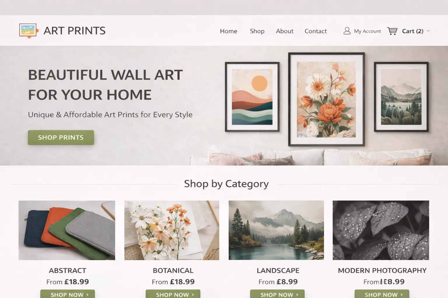 Featured image for selling art prints  online with Make Local for Global