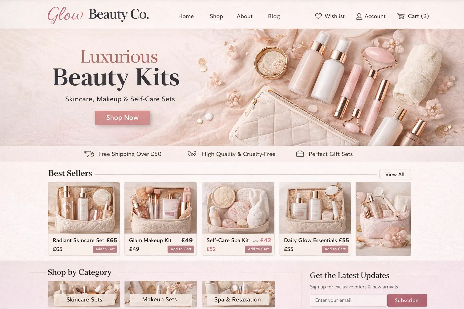 Featured image for selling beauty kits  online with Make Local for Global