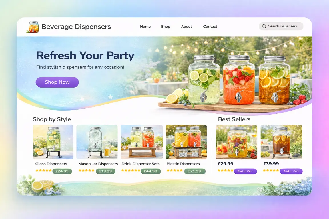 Featured image for selling beverage dispensers  online with Make Local for Global
