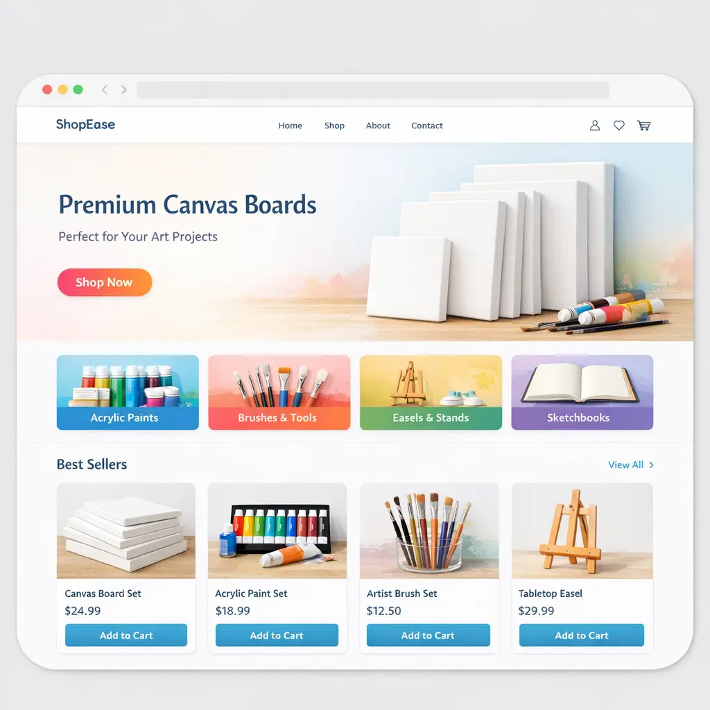 Featured image for selling canvas boards  online with Make Local for Global