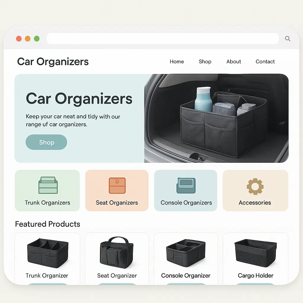 Featured image for selling car organizers  online with Make Local for Global