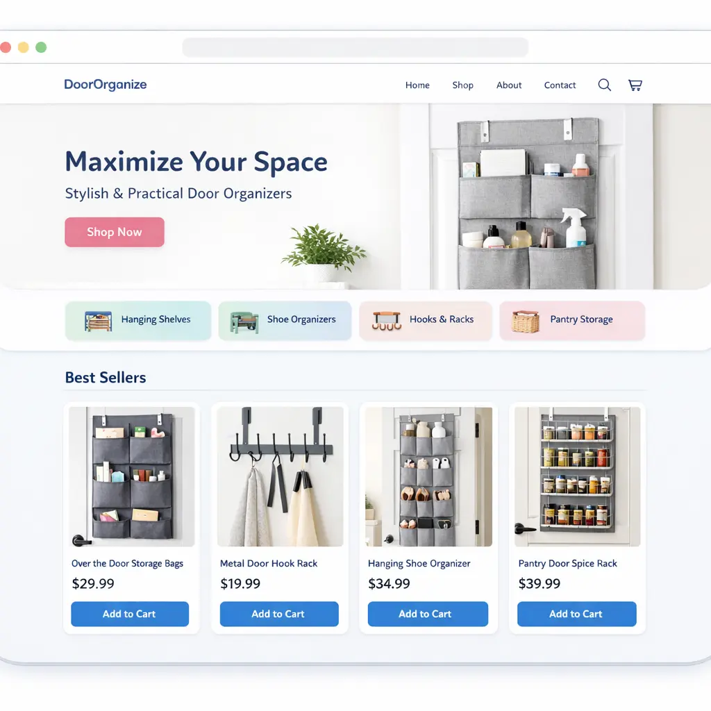 Featured image for selling door organizers  online with Make Local for Global