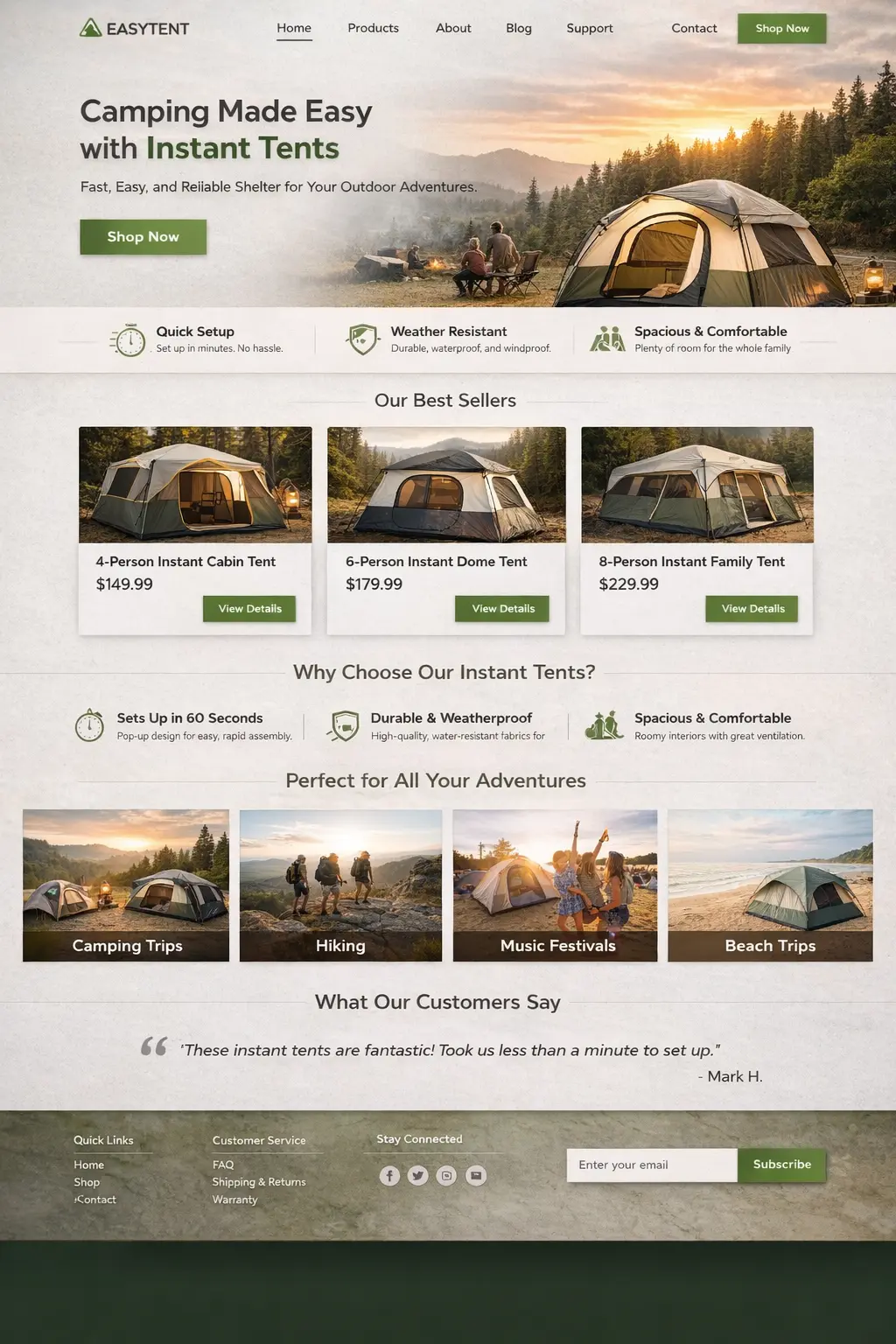 Featured image for selling instant tents  online with Make Local for Global