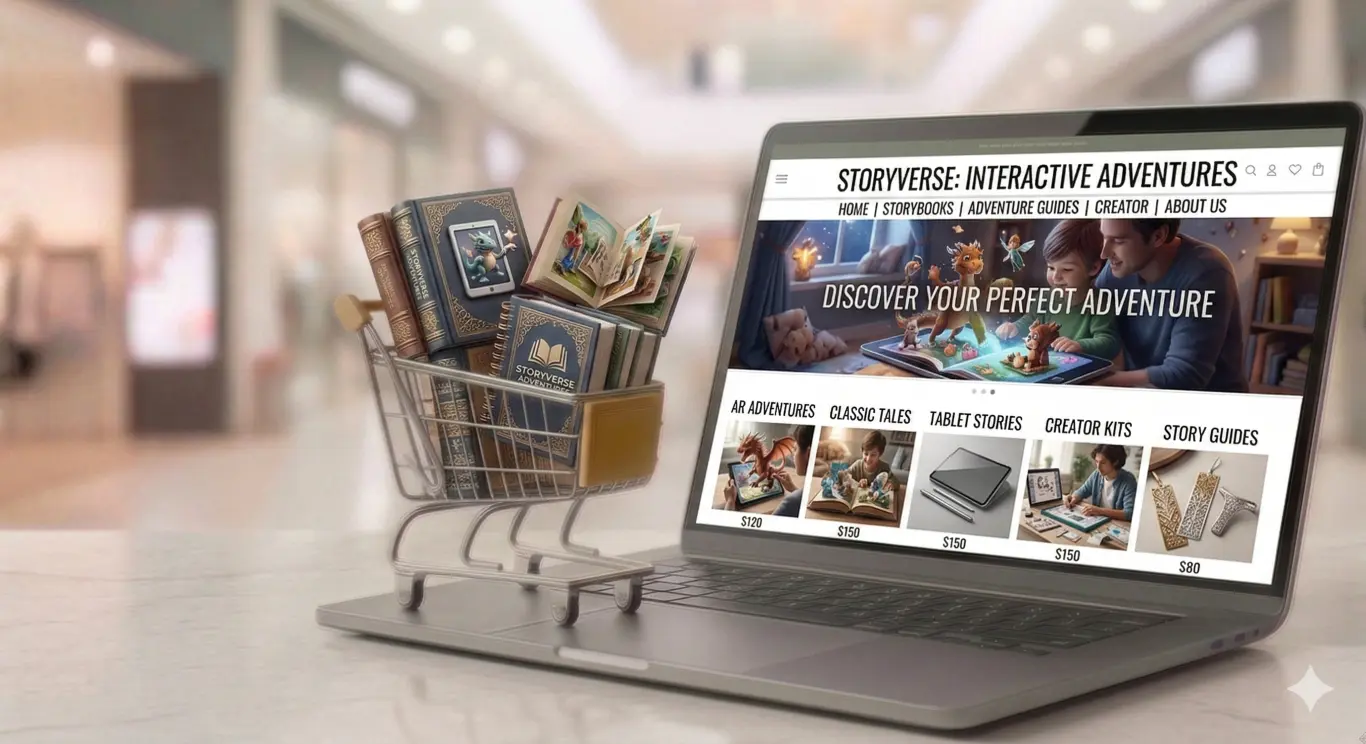 Featured image for selling interactive storybooks  online with Make Local for Global
