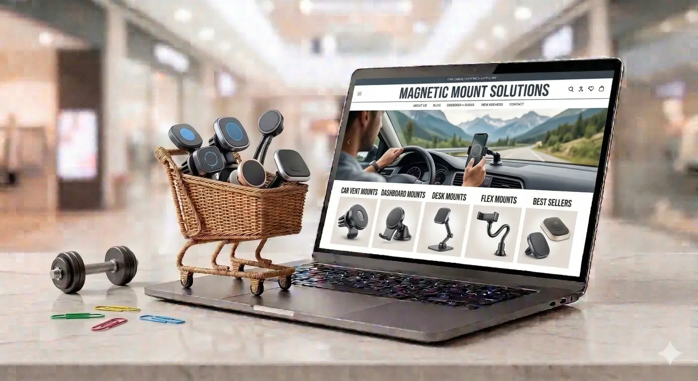 Featured image for selling magnetic phone mounts  online with Make Local for Global
