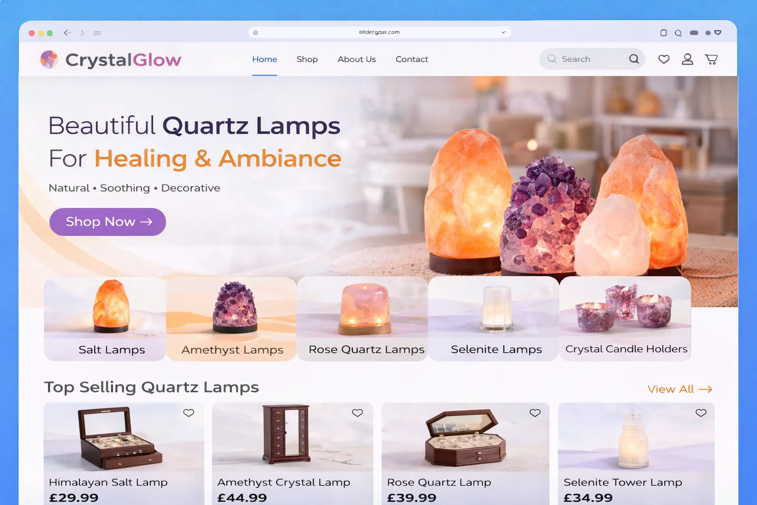 Featured image for selling quartz lamps  online with Make Local for Global