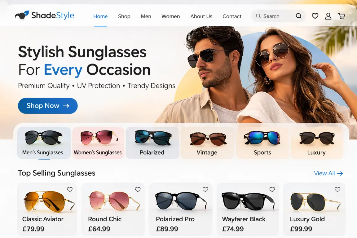Featured image for selling sunglasses  online with Make Local for Global