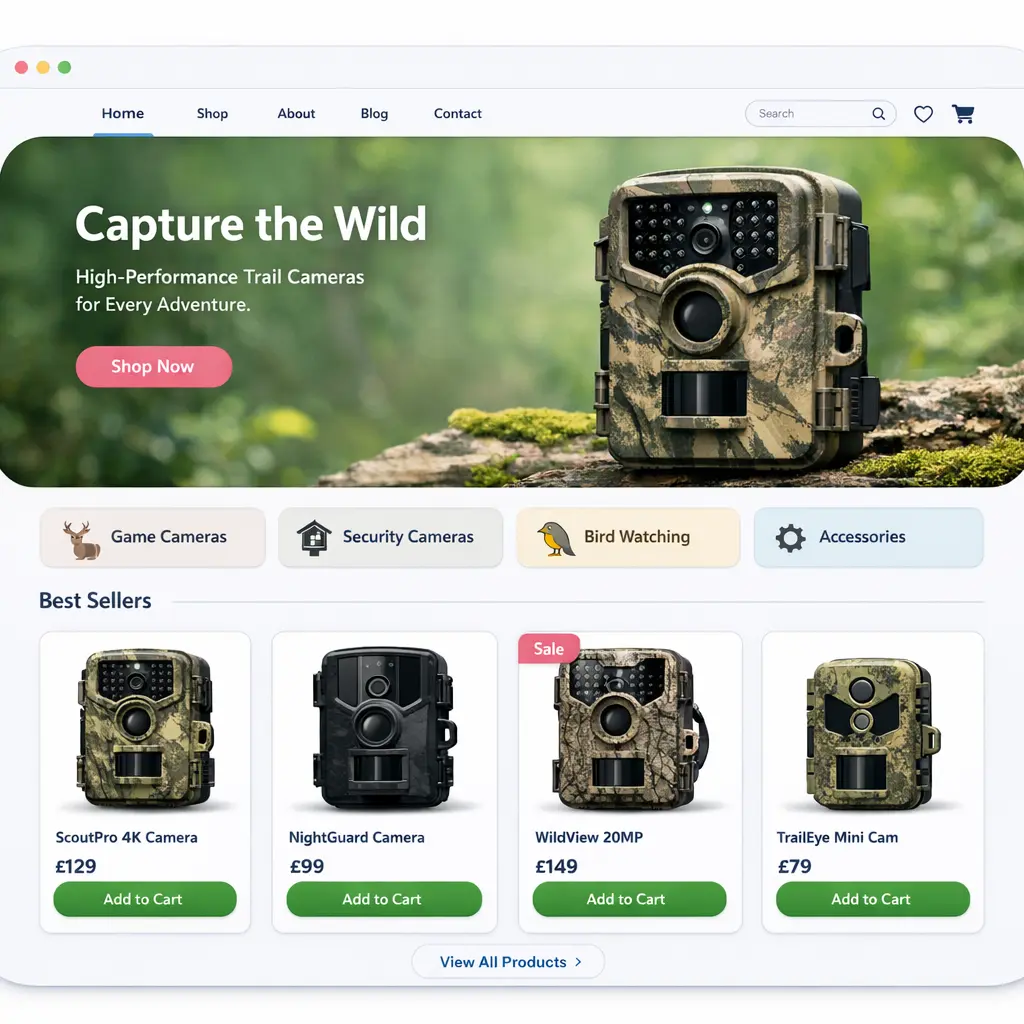 Featured image for selling trail cameras  online with Make Local for Global
