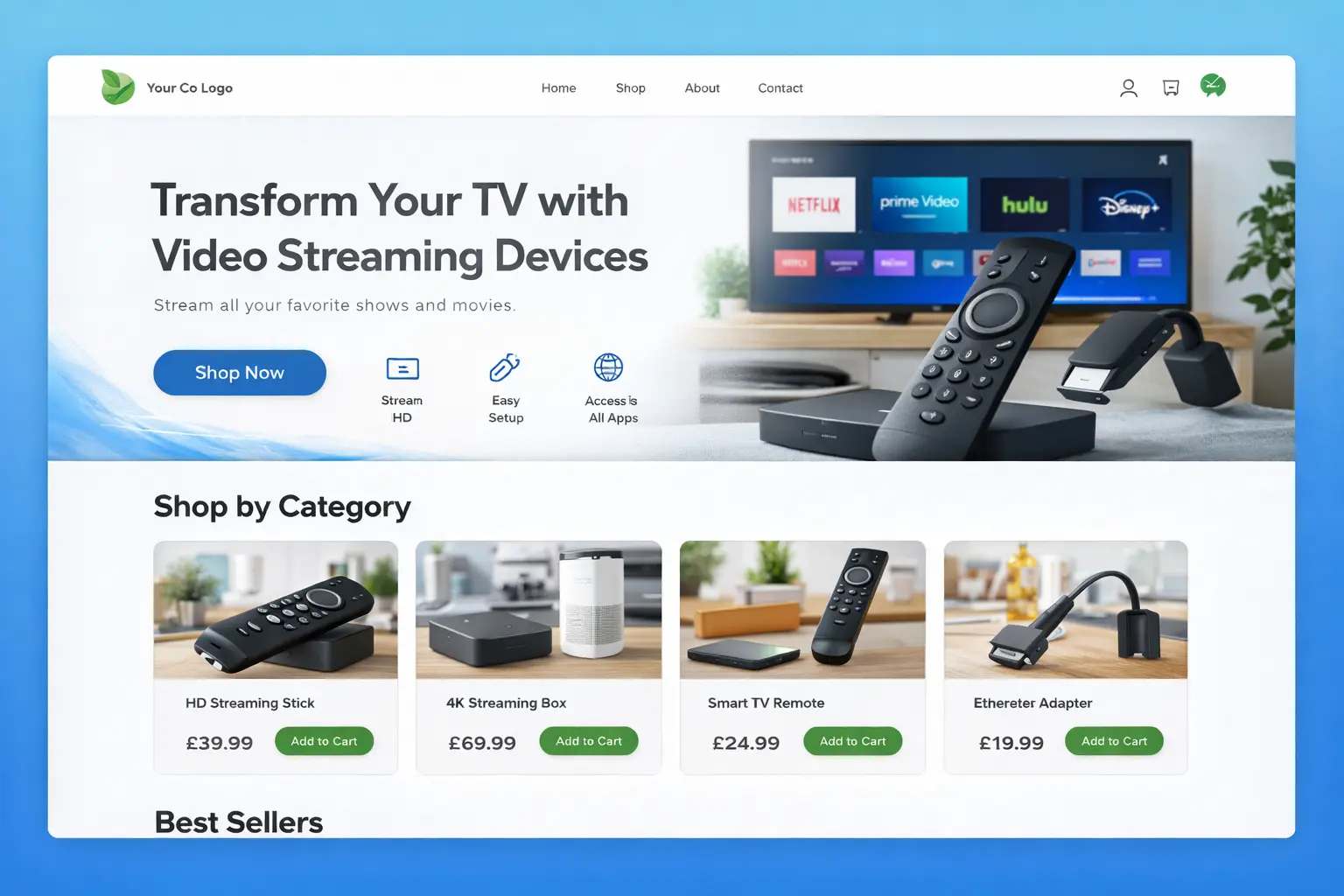 Featured image for selling video streaming devices  online with Make Local for Global