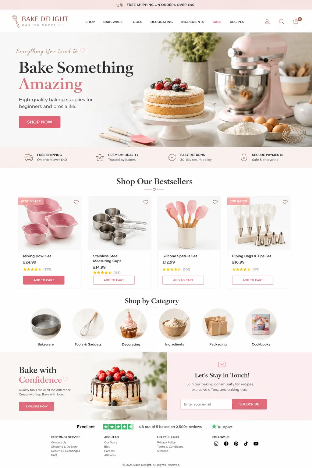 Featured image for selling baking supplies  online with Make Local for Global