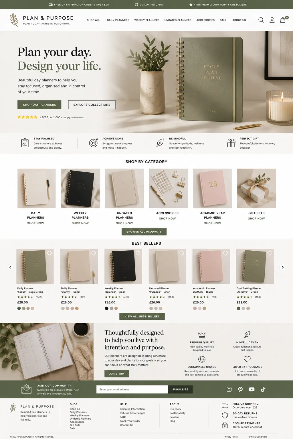 Featured image for selling day planners  online with Make Local for Global