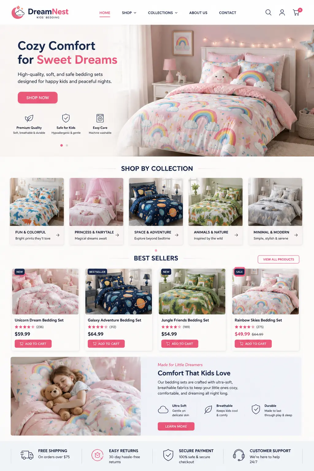 Featured image for selling kids’ bedding sets  online with Make Local for Global