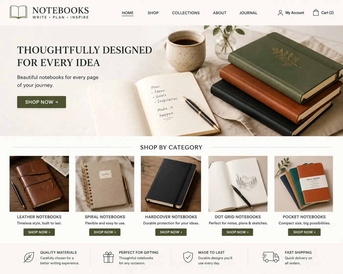 Featured image for selling notebooks  online with Make Local for Global