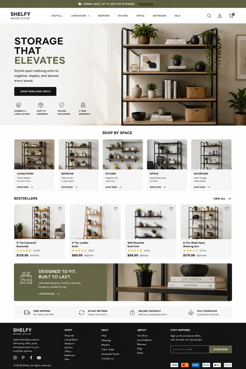Featured image for selling open shelving units  online with Make Local for Global