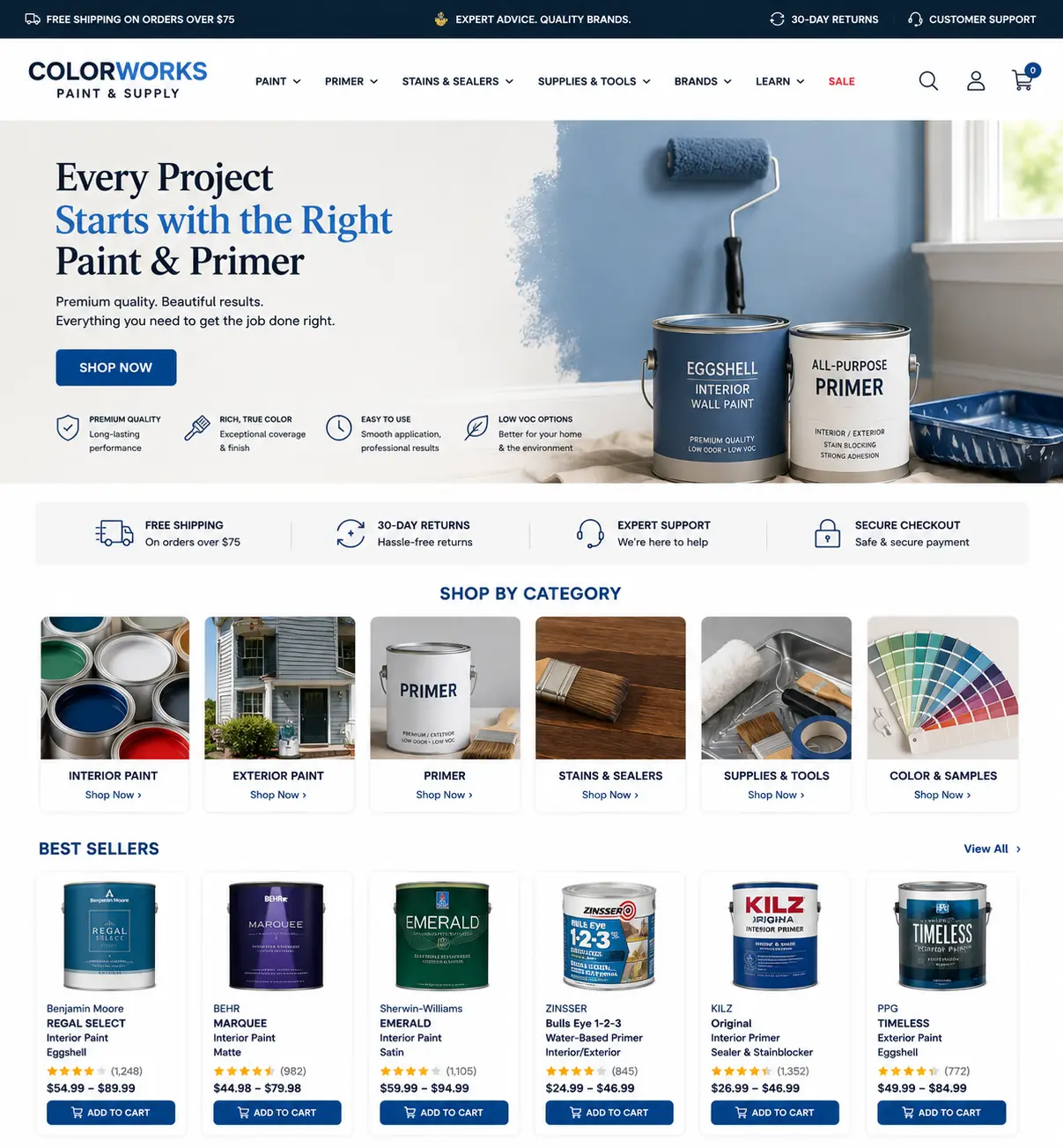 Featured image for selling paint and primer  online with Make Local for Global