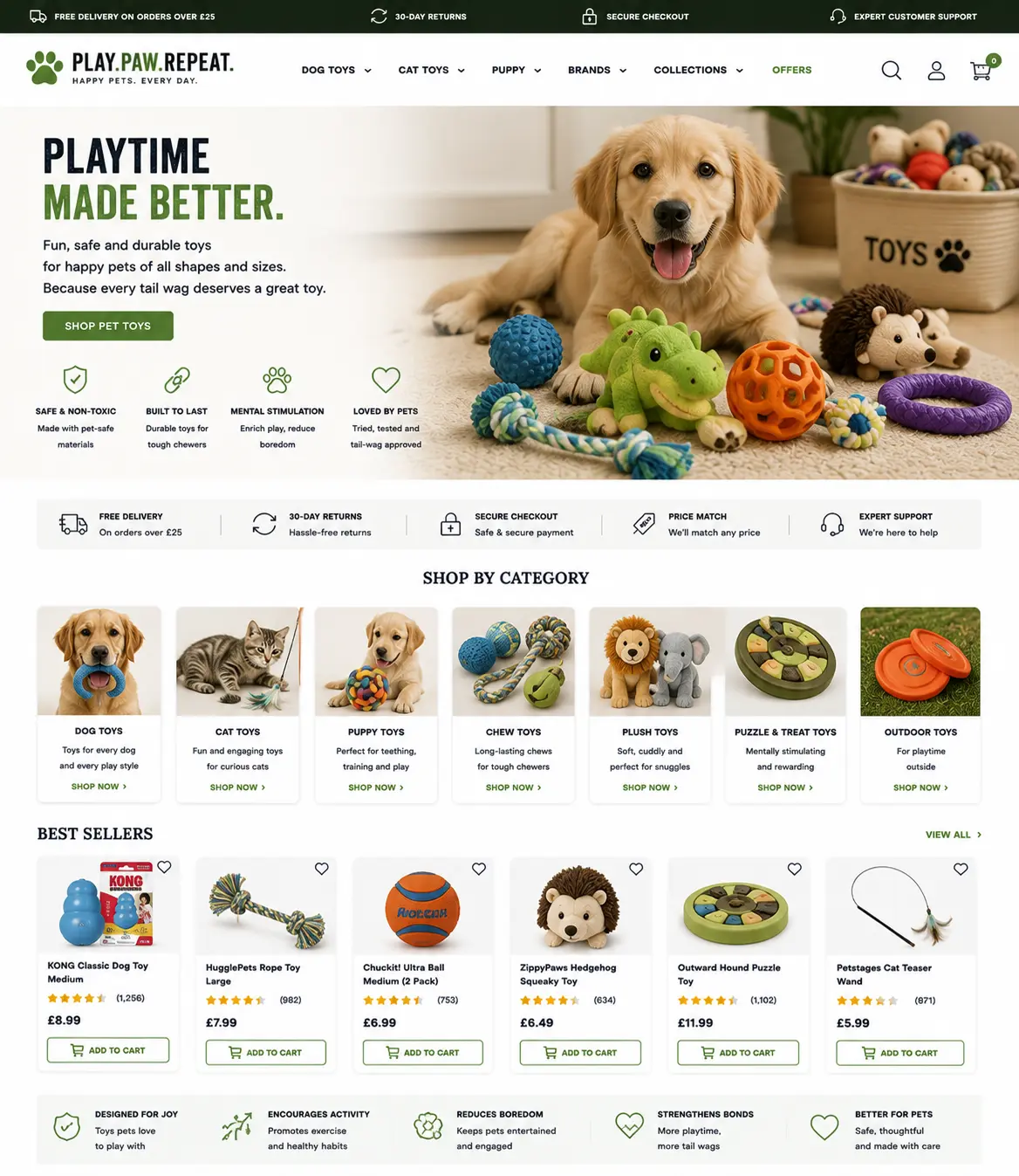 Featured image for selling pet toys  online with Make Local for Global