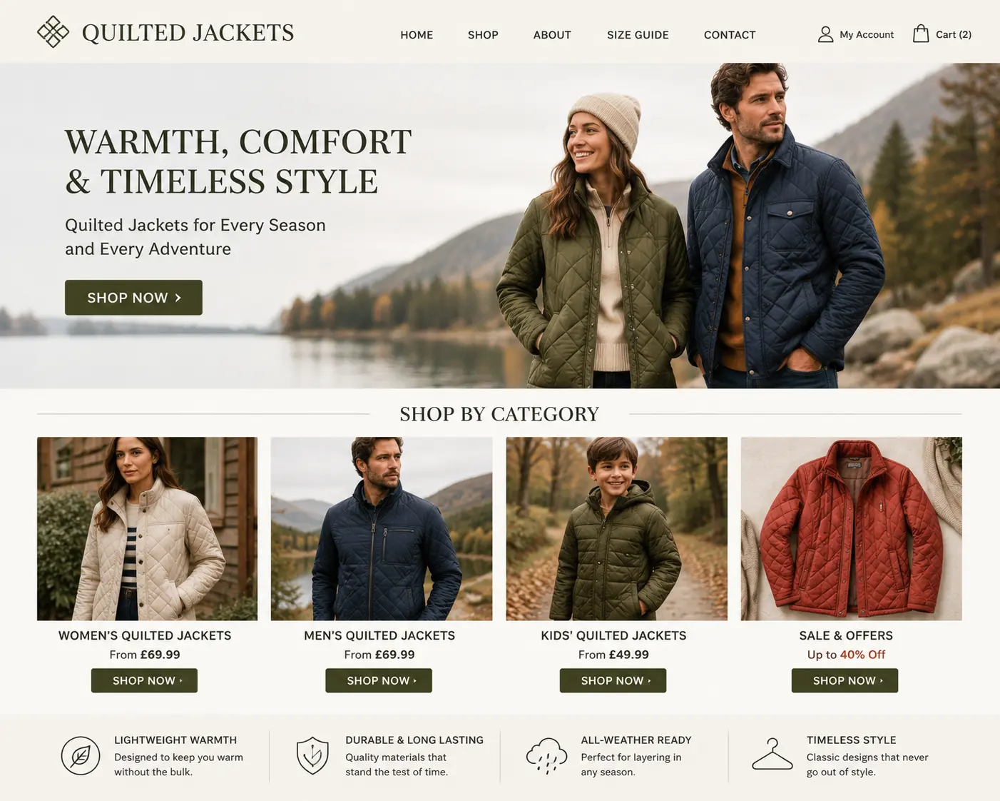 Featured image for selling quilted jackets  online with Make Local for Global