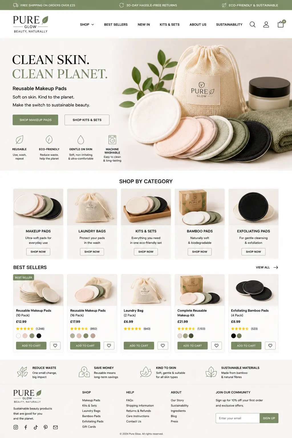 Featured image for selling reusable makeup pads  online with Make Local for Global