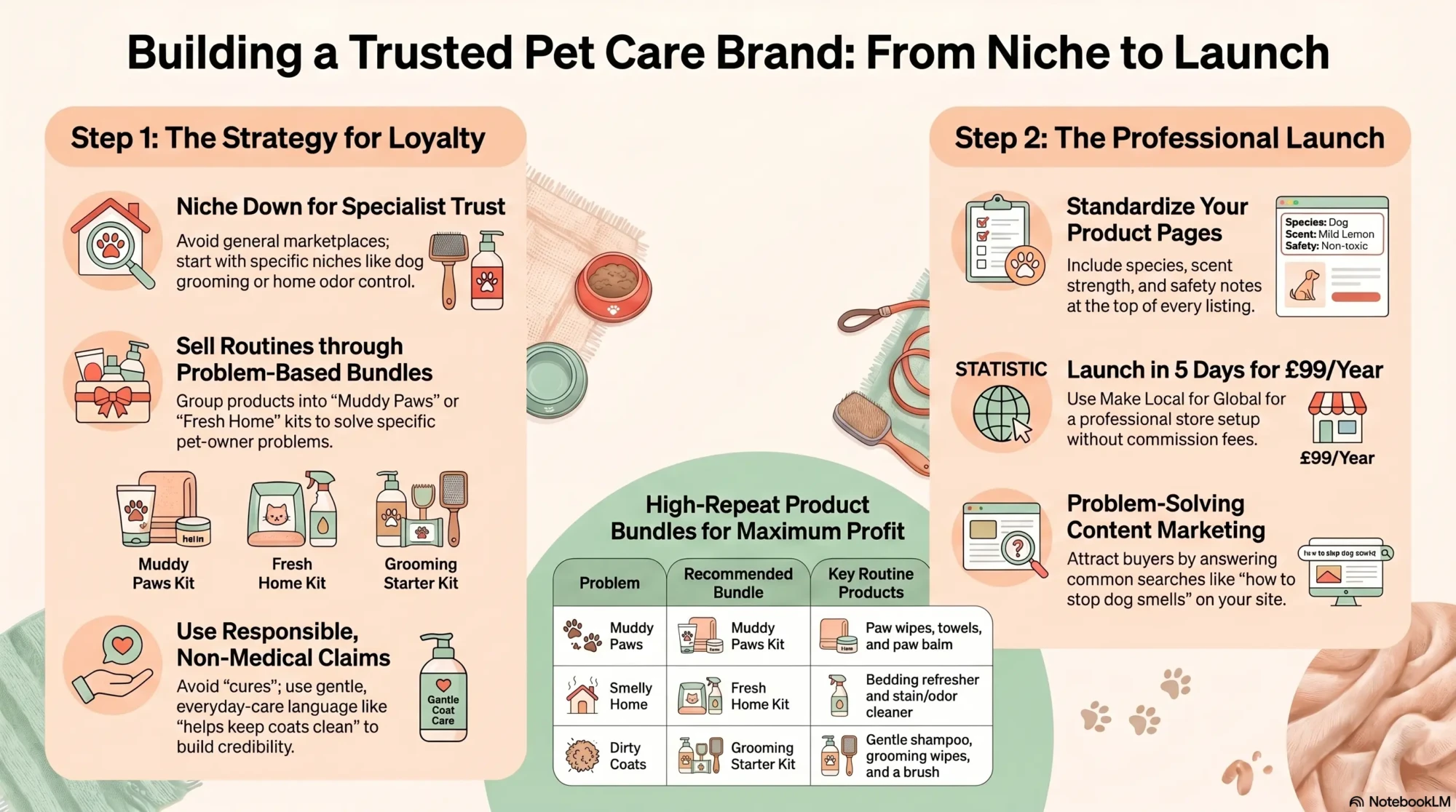 Sell animal care products: how to build a trusted, repeat-buy online business