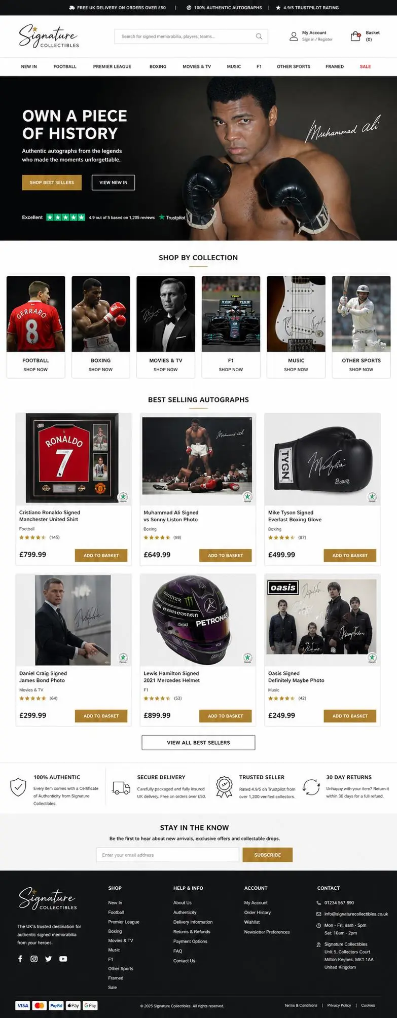 Featured image for selling autographs  online with Make Local for Global