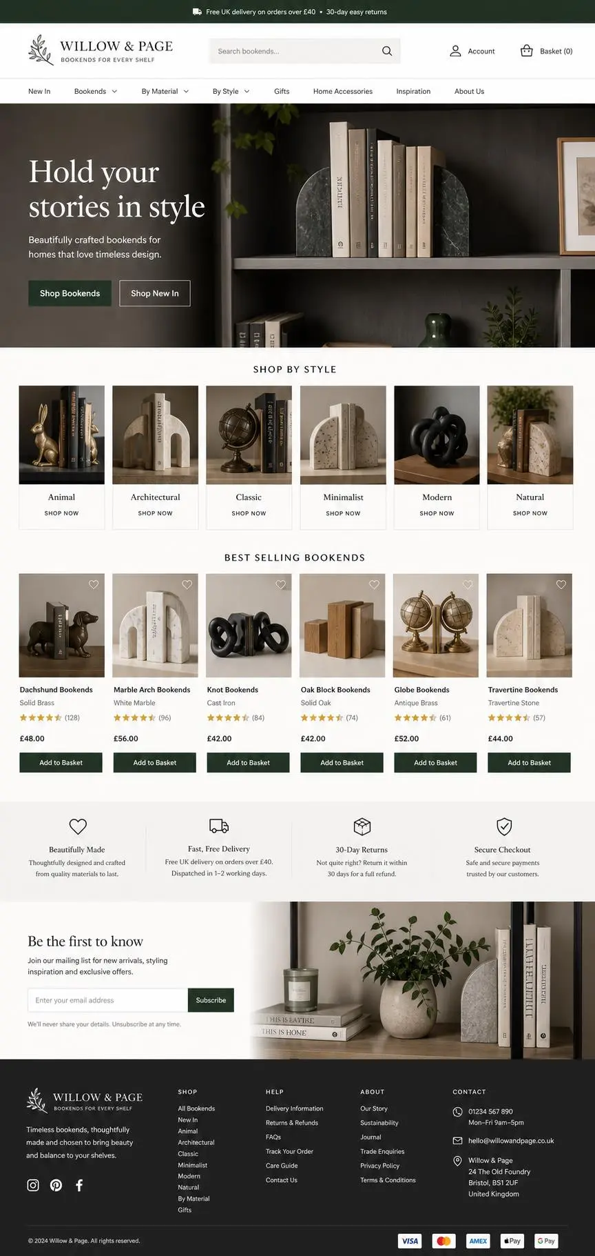 Featured image for selling bookends  online with Make Local for Global