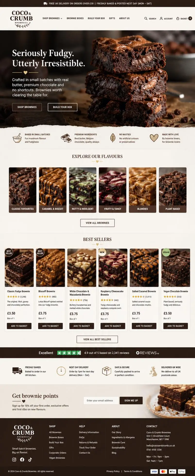 Featured image for selling brownies  online with Make Local for Global