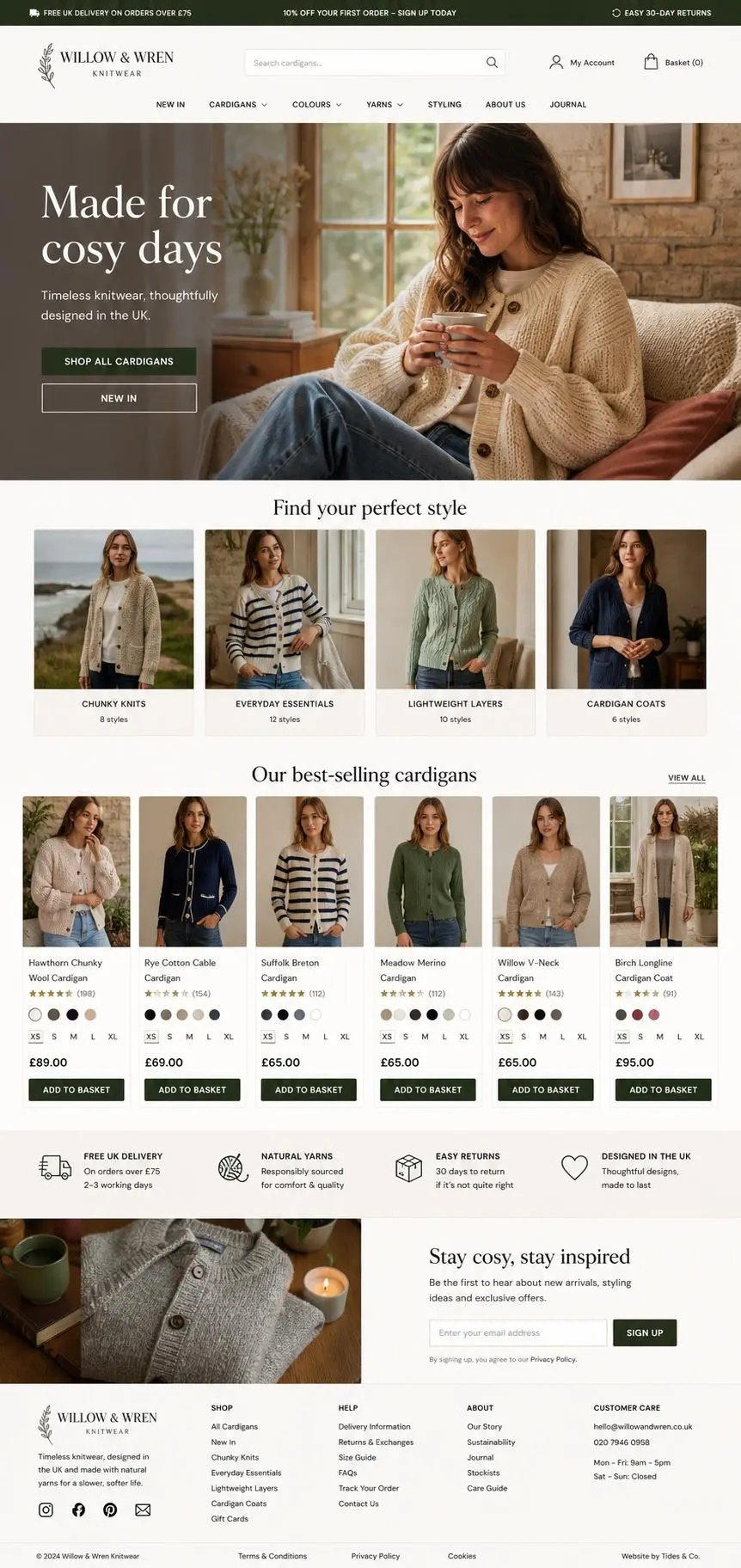 Featured image for selling cardigans  online with Make Local for Global