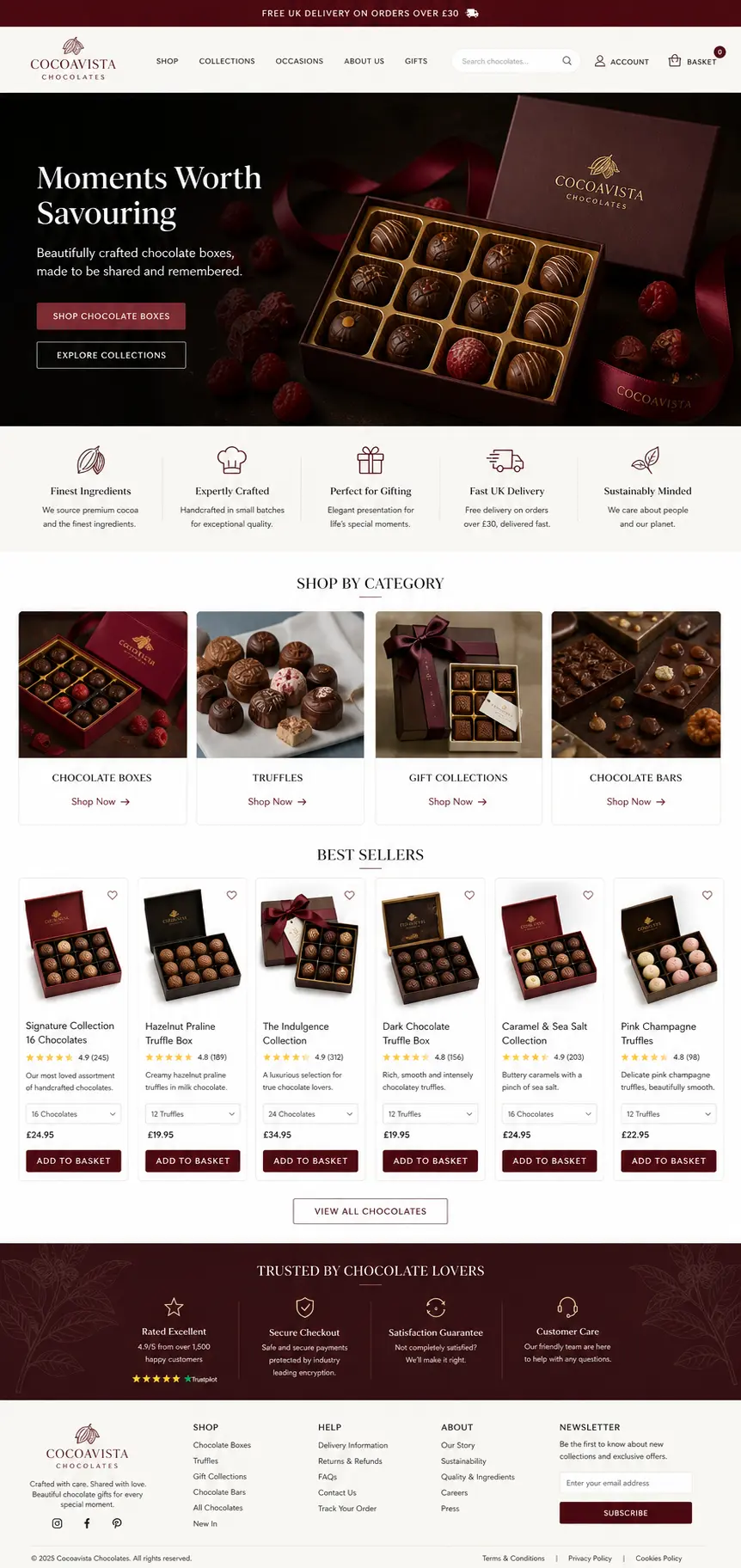 Featured image for selling chocolate boxes  online with Make Local for Global