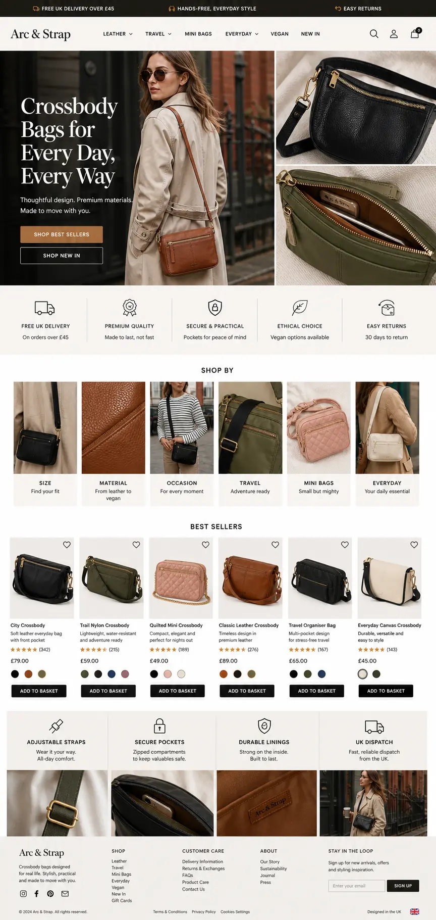 Featured image for selling crossbody bags  online with Make Local for Global