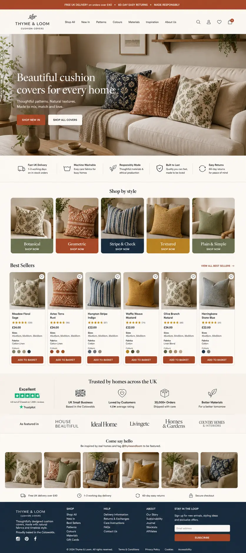 Featured image for selling cushion covers  online with Make Local for Global