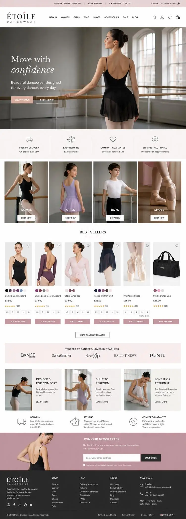 Featured image for selling dancewear  online with Make Local for Global