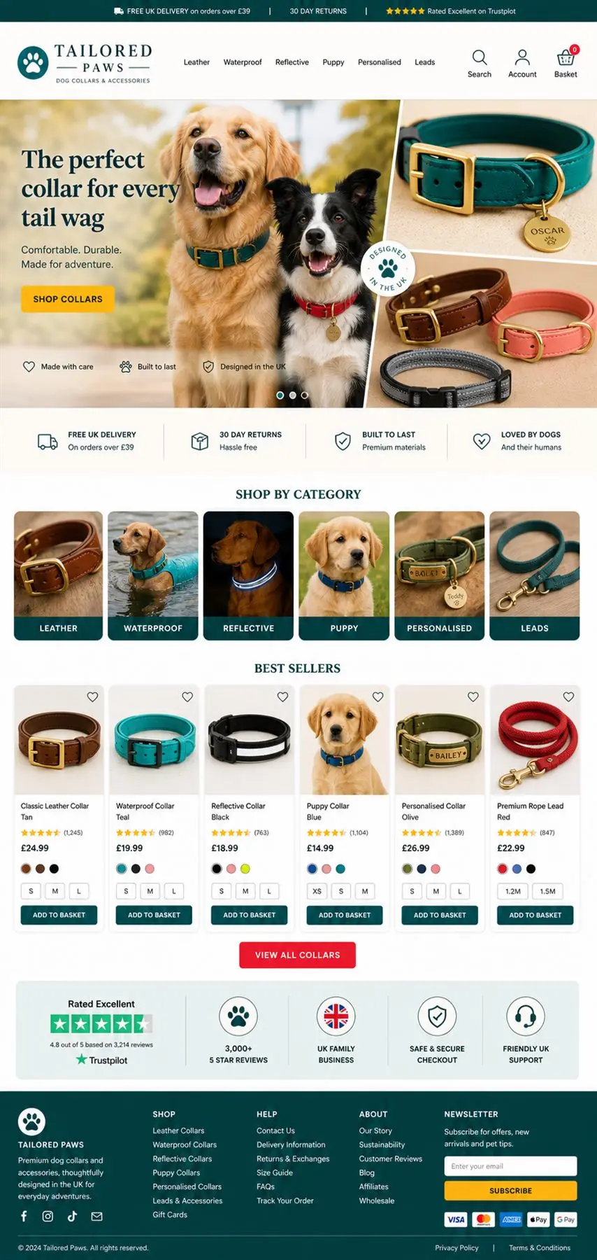 Featured image for selling dog collars  online with Make Local for Global