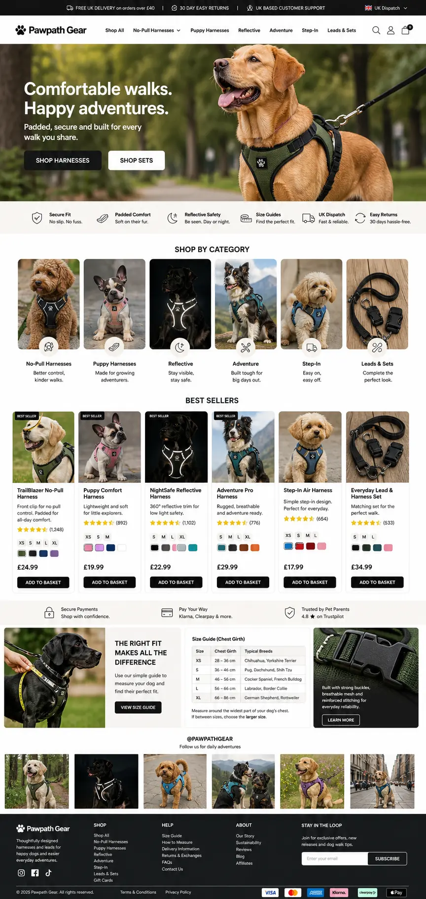 Featured image for selling dog harnesses  online with Make Local for Global