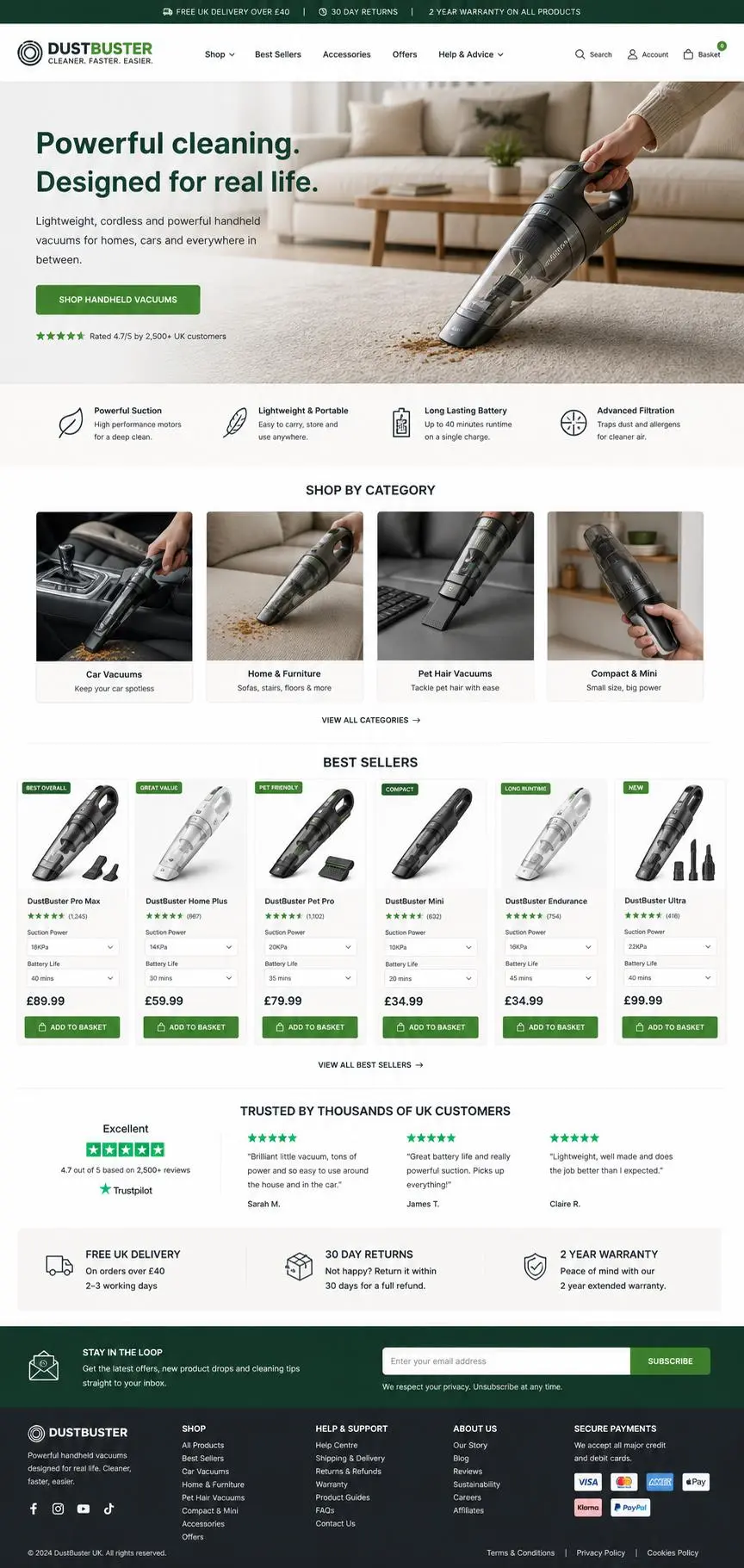 Featured image for selling handheld vacuums  online with Make Local for Global