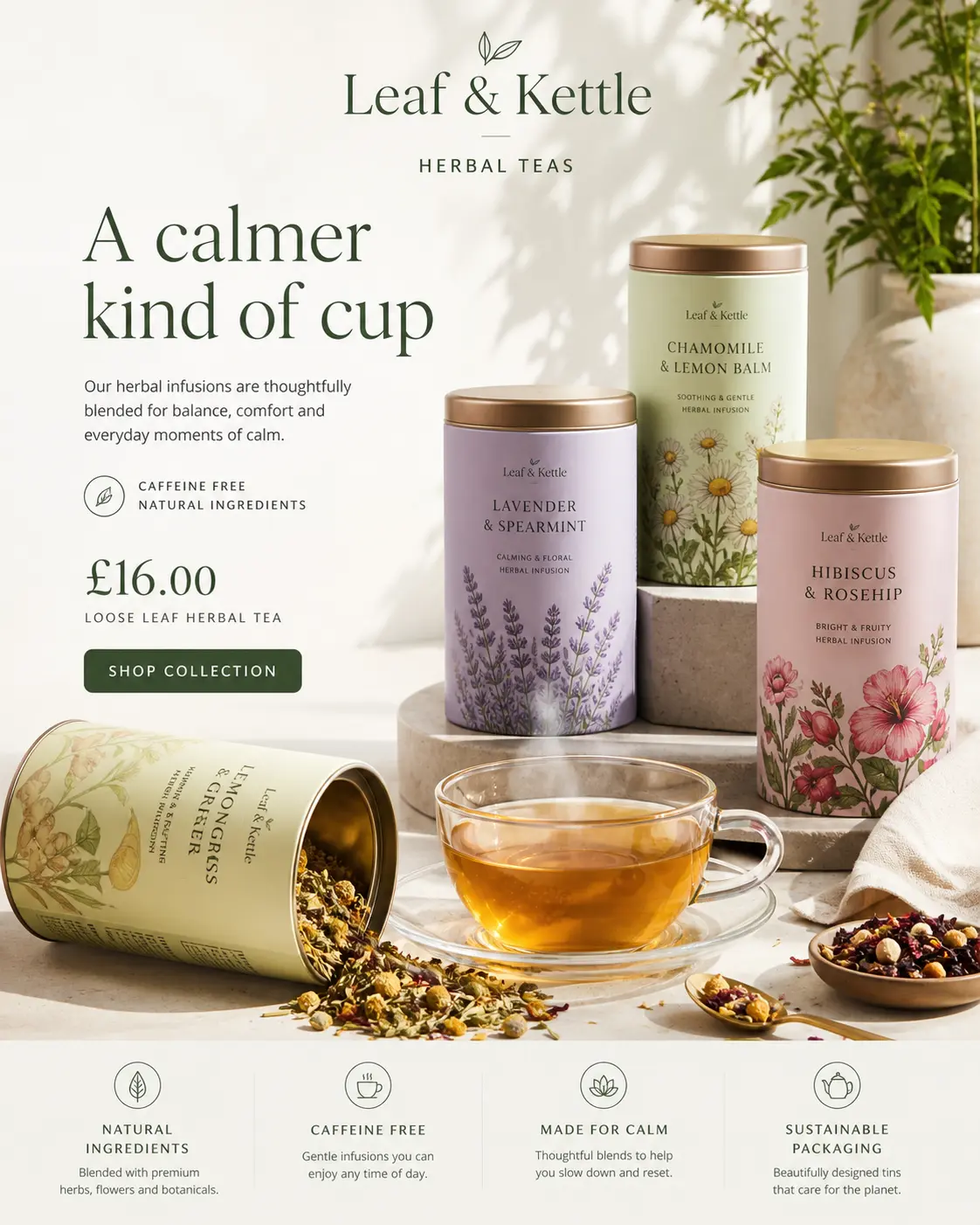 Featured image for selling herbal teas  online with Make Local for Global