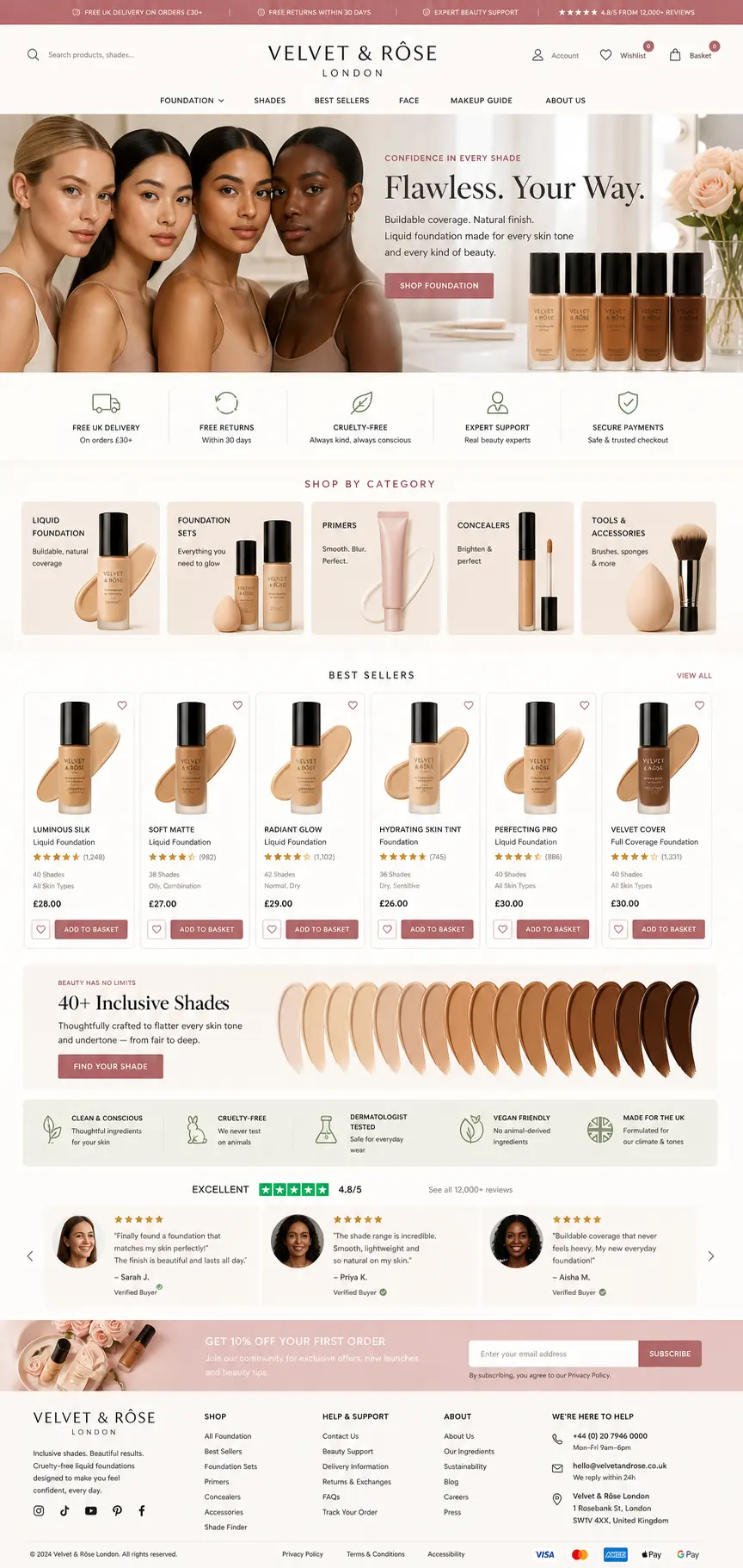 Featured image for selling liquid foundation  online with Make Local for Global