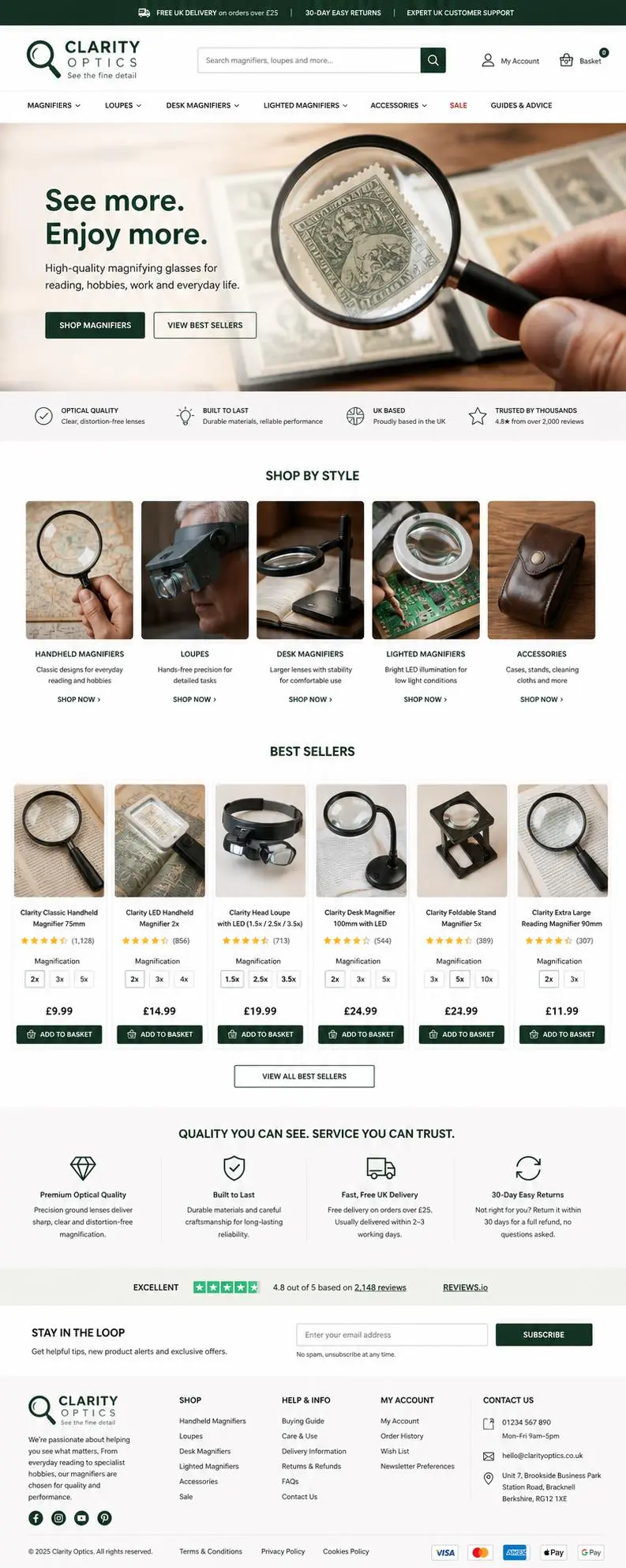 Featured image for selling magnifying glasses  online with Make Local for Global
