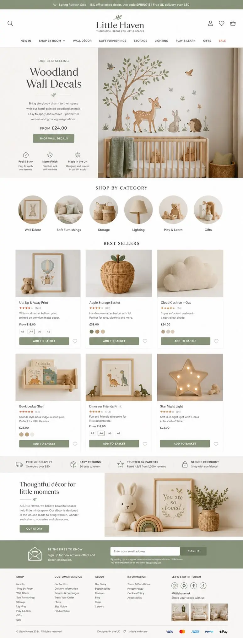 Featured image for selling nursery decor  online with Make Local for Global