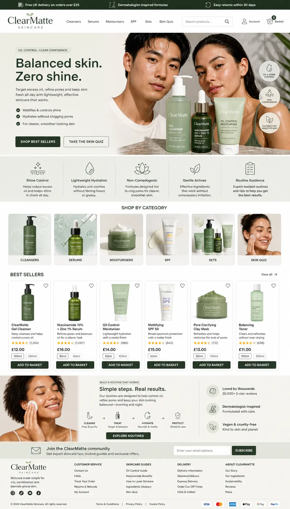 Featured image for selling oil control skincare  online with Make Local for Global