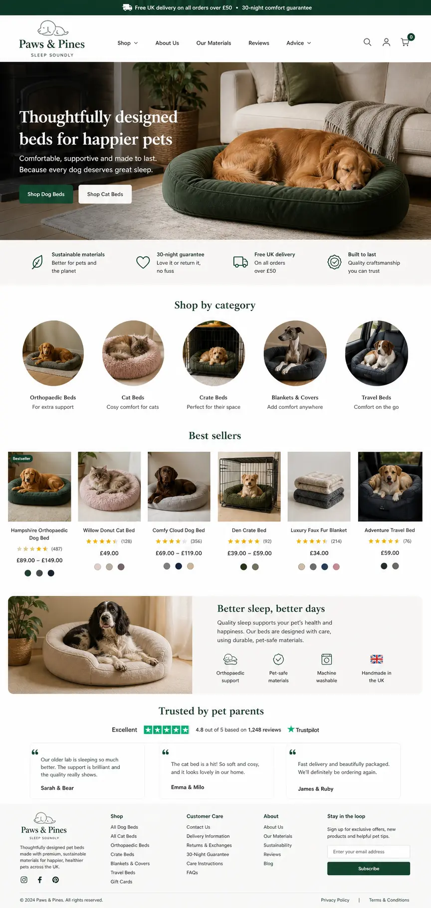 Featured image for selling pet beds  online with Make Local for Global