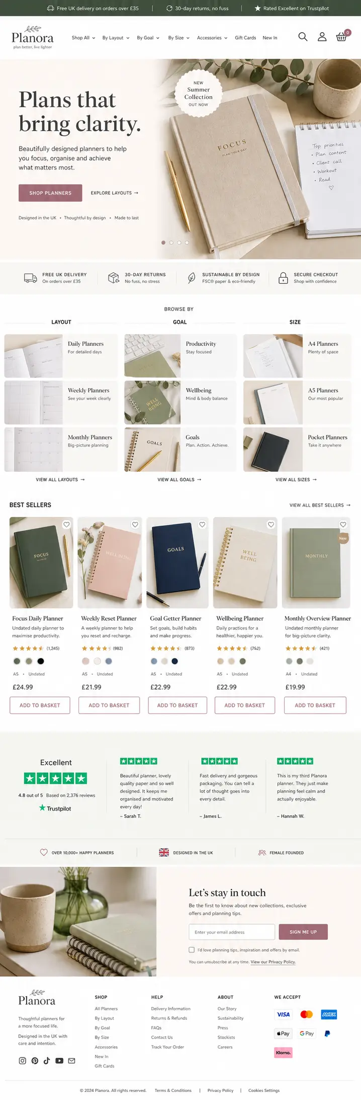 Featured image for selling planners  online with Make Local for Global