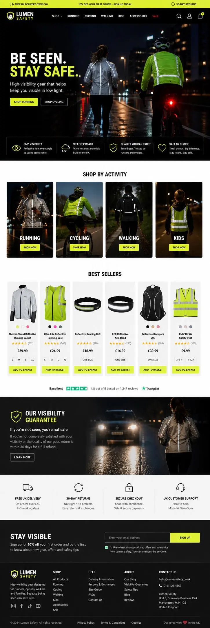 Featured image for selling reflective gear  online with Make Local for Global