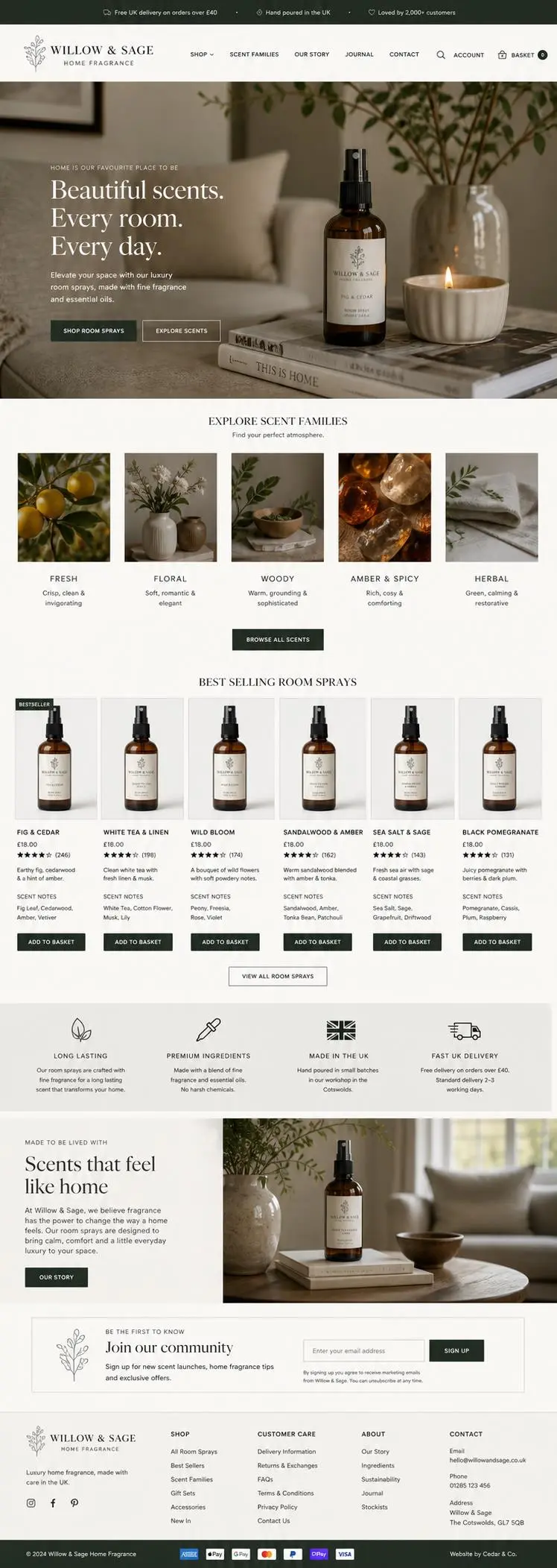 Featured image for selling room sprays  online with Make Local for Global