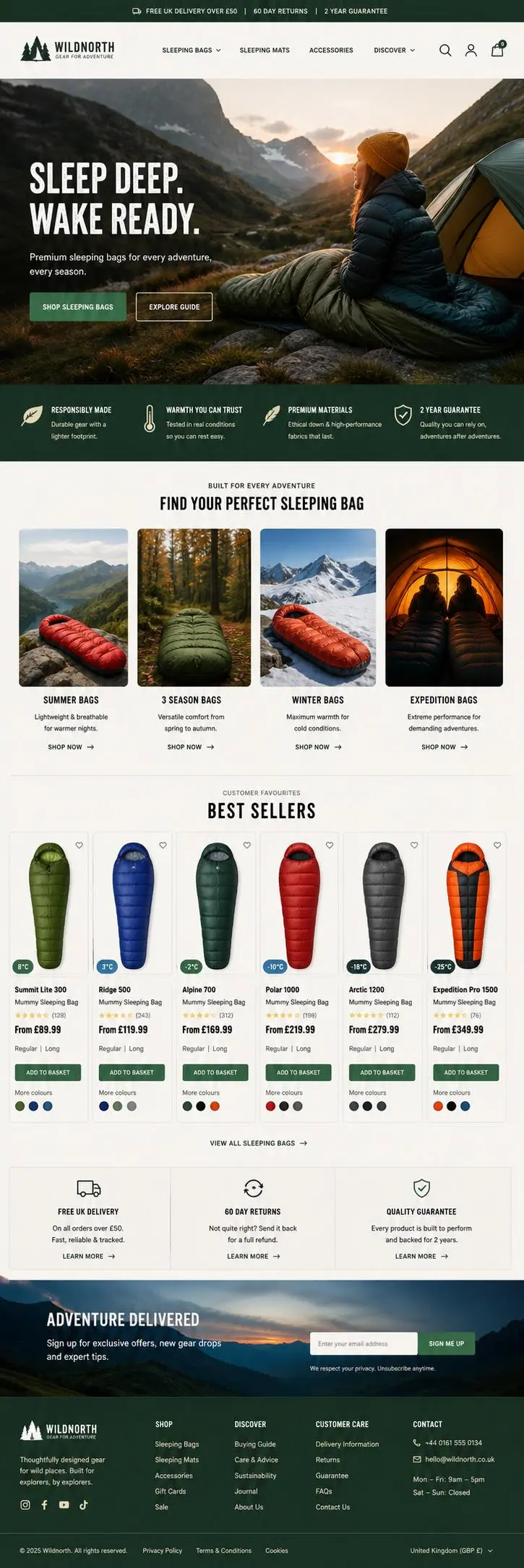 Featured image for selling sleeping bags  online with Make Local for Global