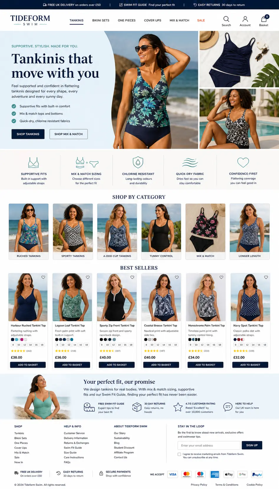 Featured image for selling tankinis  online with Make Local for Global