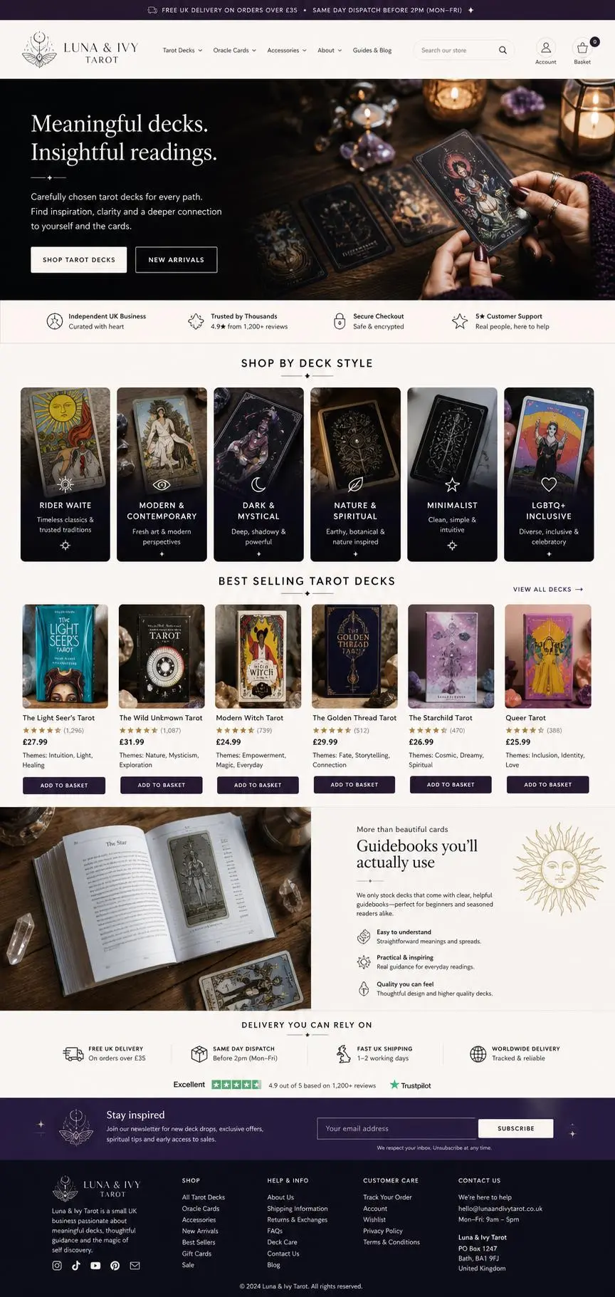 Featured image for selling tarot cards  online with Make Local for Global