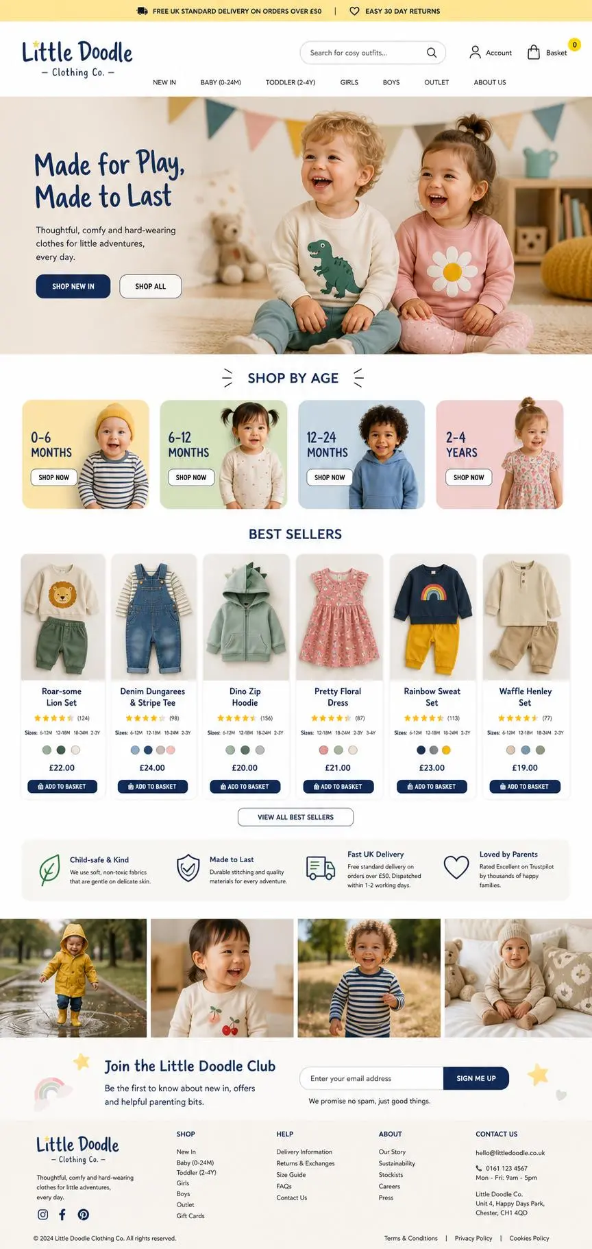 Featured image for selling toddler clothes  online with Make Local for Global