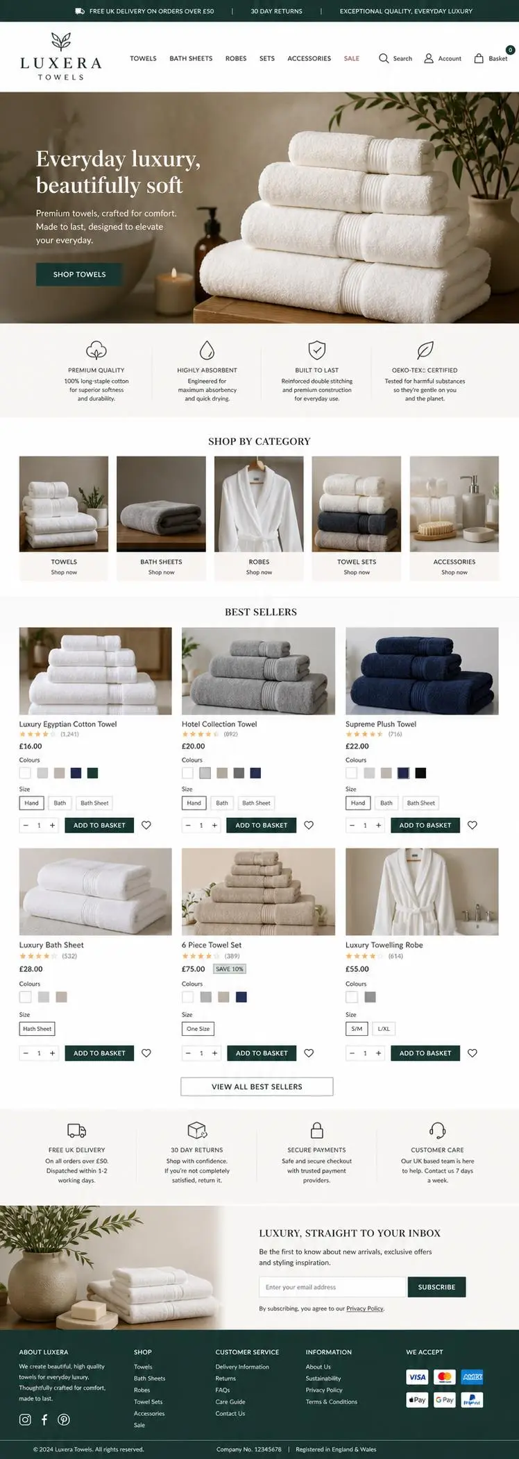 Featured image for selling towels  online with Make Local for Global